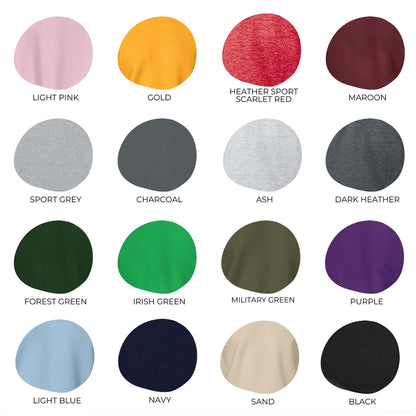 Witch Cat Broom Halloween Sweatshirt