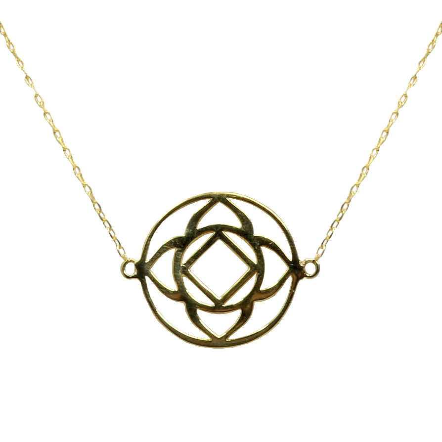 Sterling Silver Gold Overlay Base Chakra Choker (aka. Root Chakra) – Gemstone Jewelry