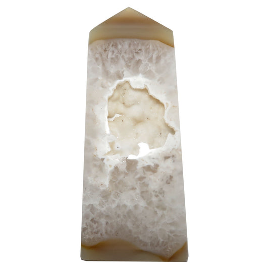 Agate Charger Magnificent 7" Druzy Quartz Tower Point – Chargers