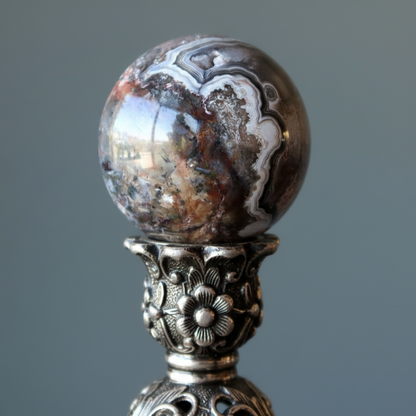 Crazy Lace Agate Crystal Sphere | Natural Agate Stone Ball – Balls