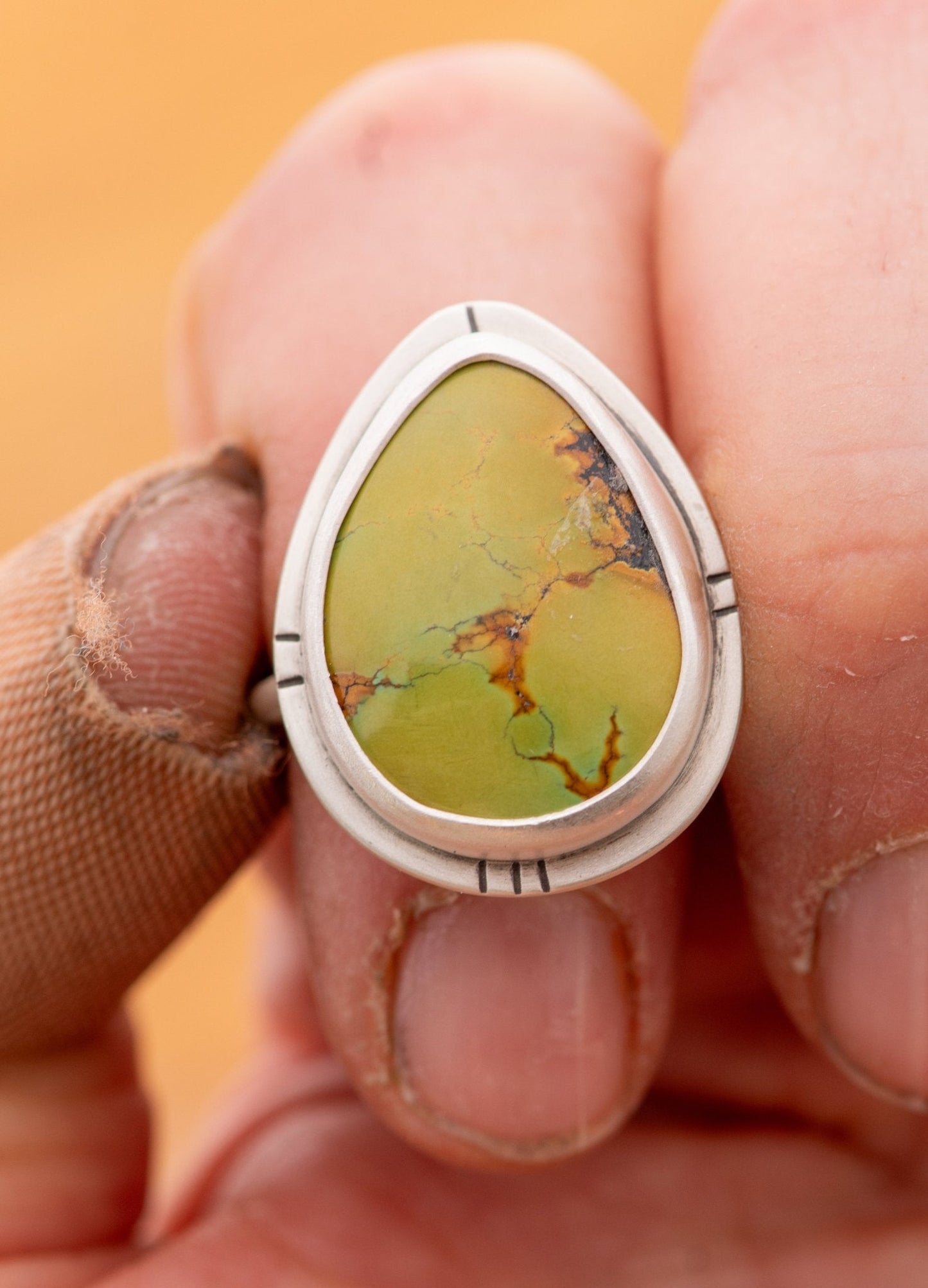 AH. YEP. RIGHT YOU ARE TURQUOISE RING –