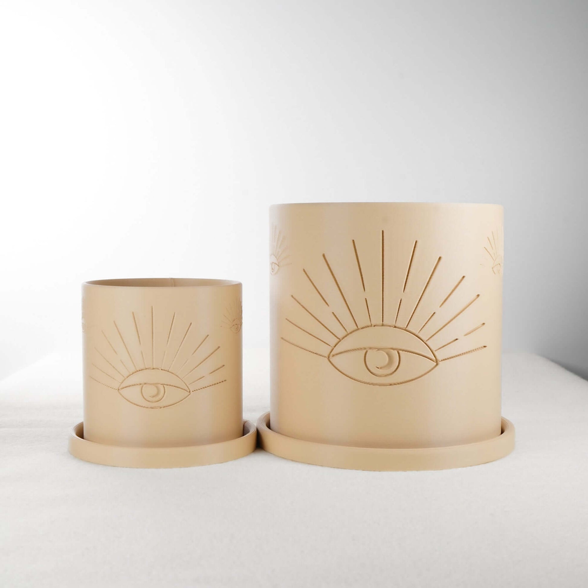 All-Seeing Eye Planter – Beige 4 Pots & Planters