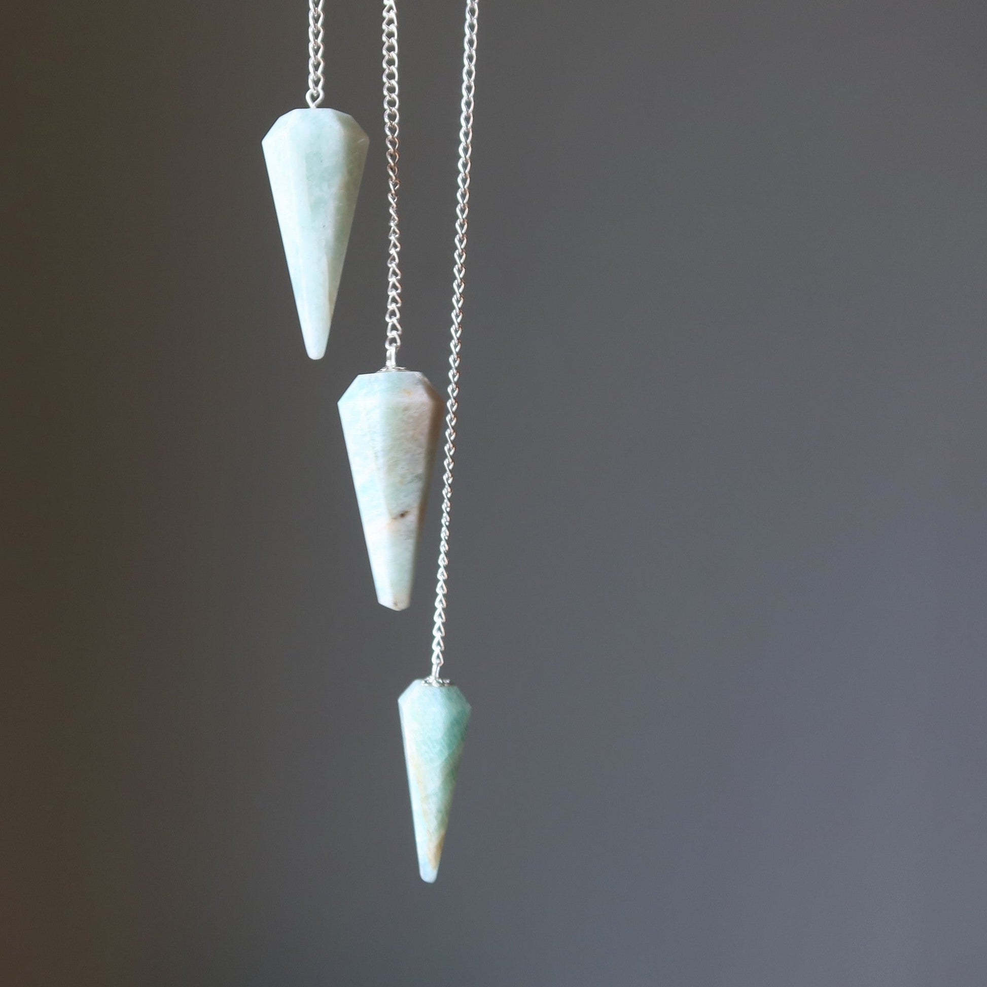 Amazonite Crystal Pendulum | Divination Healing Pendulum – Pendulums