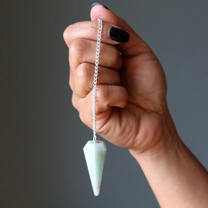 Amazonite Crystal Pendulum | Divination Healing Pendulum – Pendulums