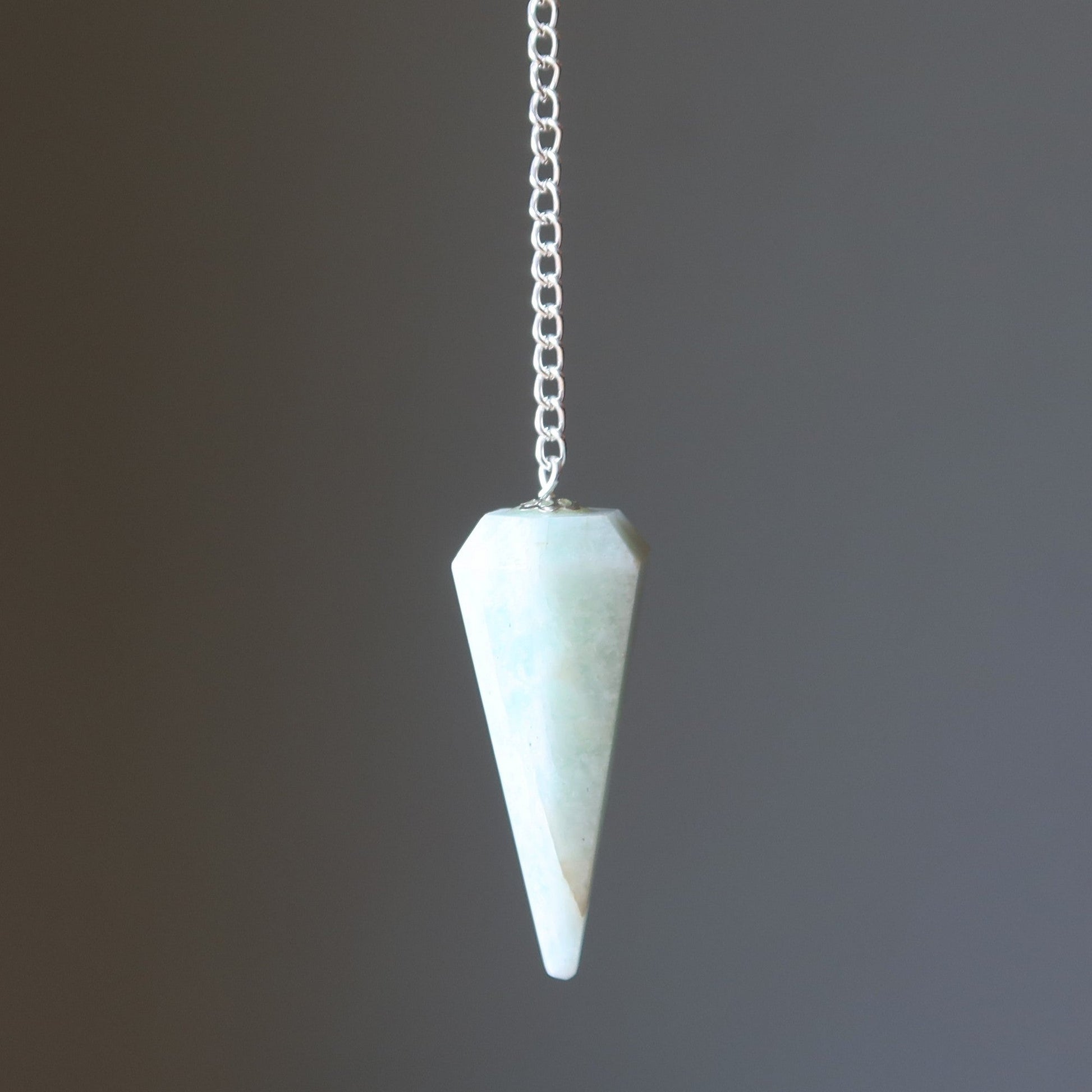 Amazonite Crystal Pendulum | Divination Healing Pendulum – Pendulums