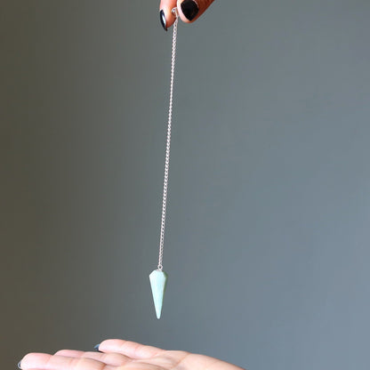 Amazonite Crystal Pendulum | Divination Healing Pendulum – Pendulums