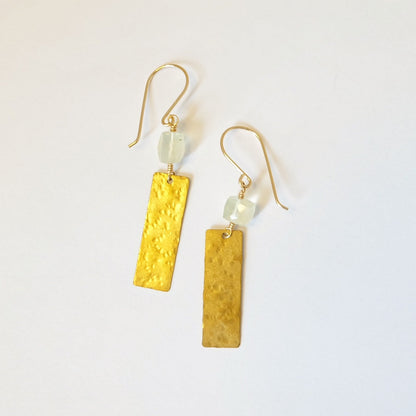 Brass Dangle Earrings