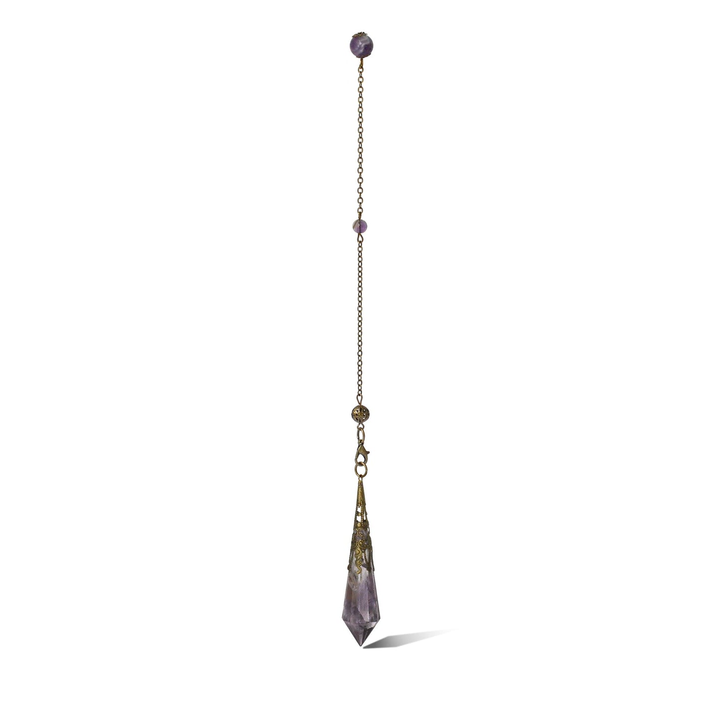Amethyst Crystal Divination Pendulum