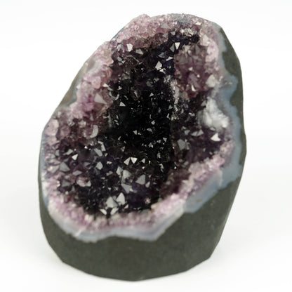 Amethyst Dark Purple Crystals Geode Natural Mineral Specimen # B 4645 – Amethyst