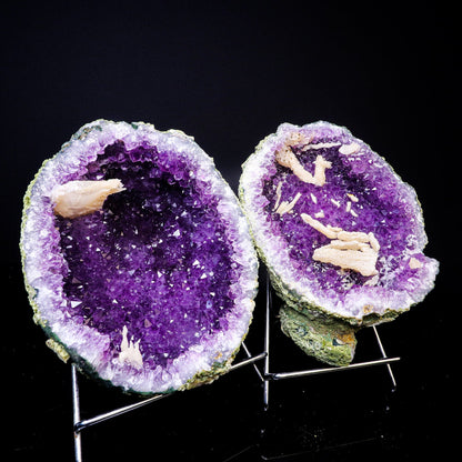 Amethyst Geode with Calcite 9" - 5.4kg India – Amethyst
