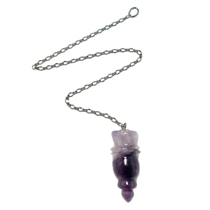 Amethyst Pendulum | Purple Crystal Dowsing Tool – Pendulums