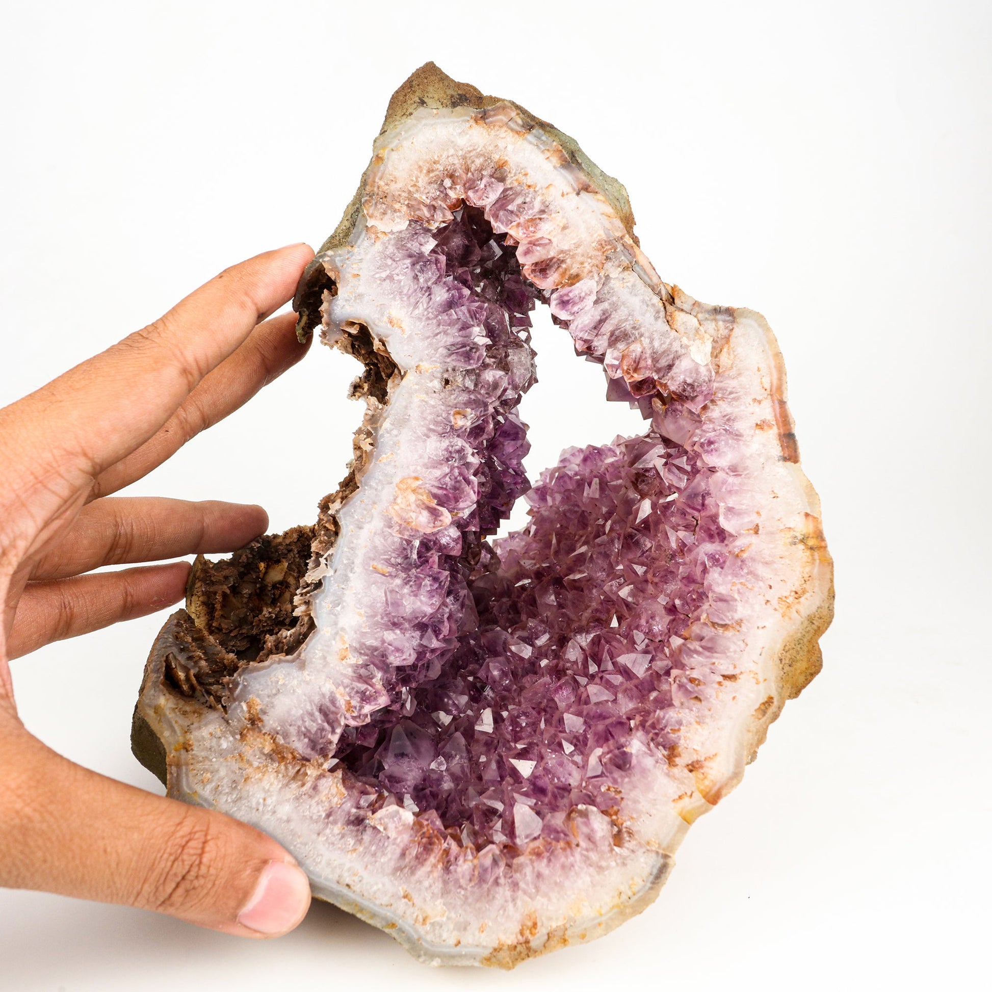 Amethyst Sprakling Crystals Natural Mineral Specimen – Amethyst