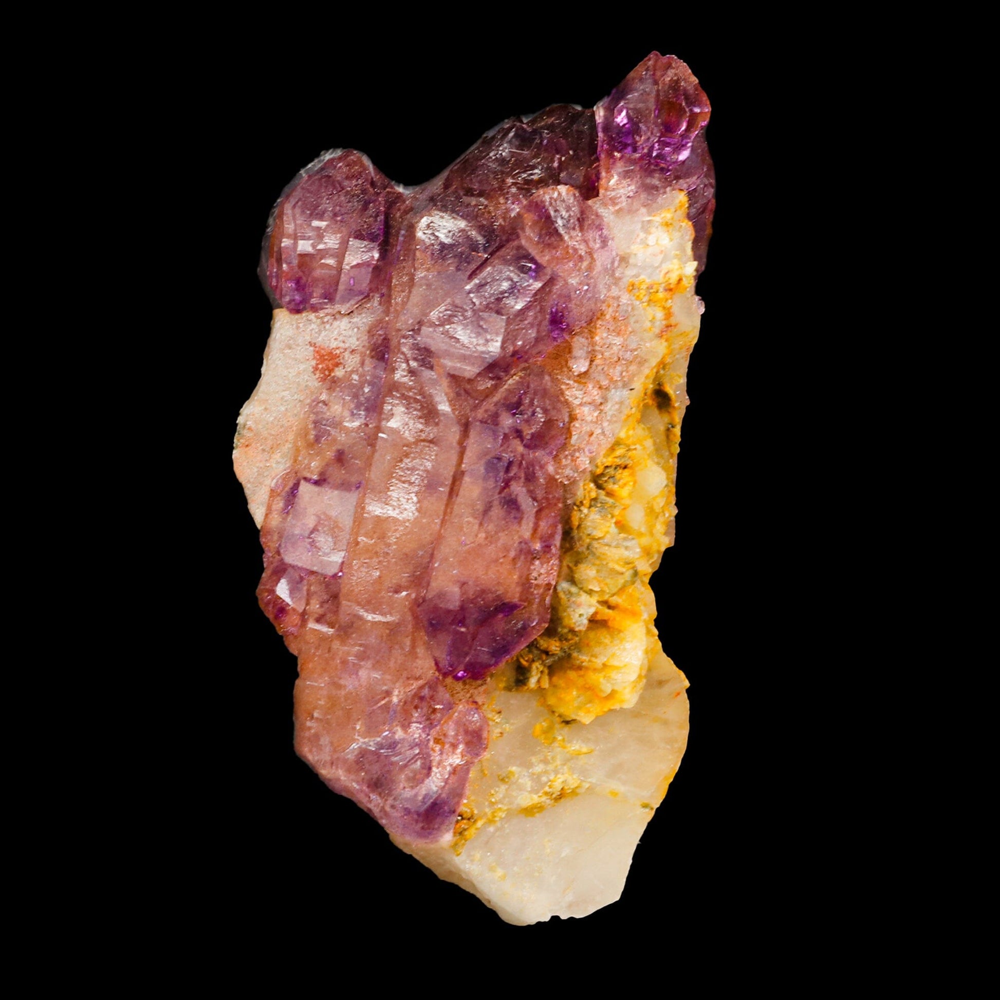 Amethyst With Quartz Natural Mineral Specimen – amethyst