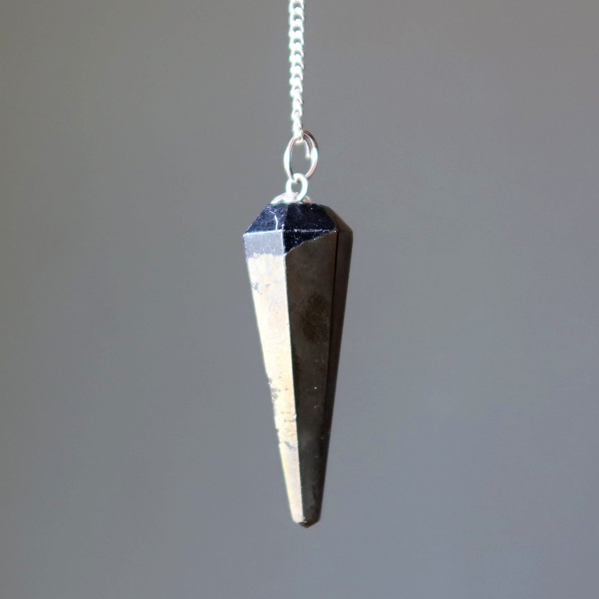 Apache Gold Pendulum | Chalcopyrite Crystal Dowsing Tool – Pendulums