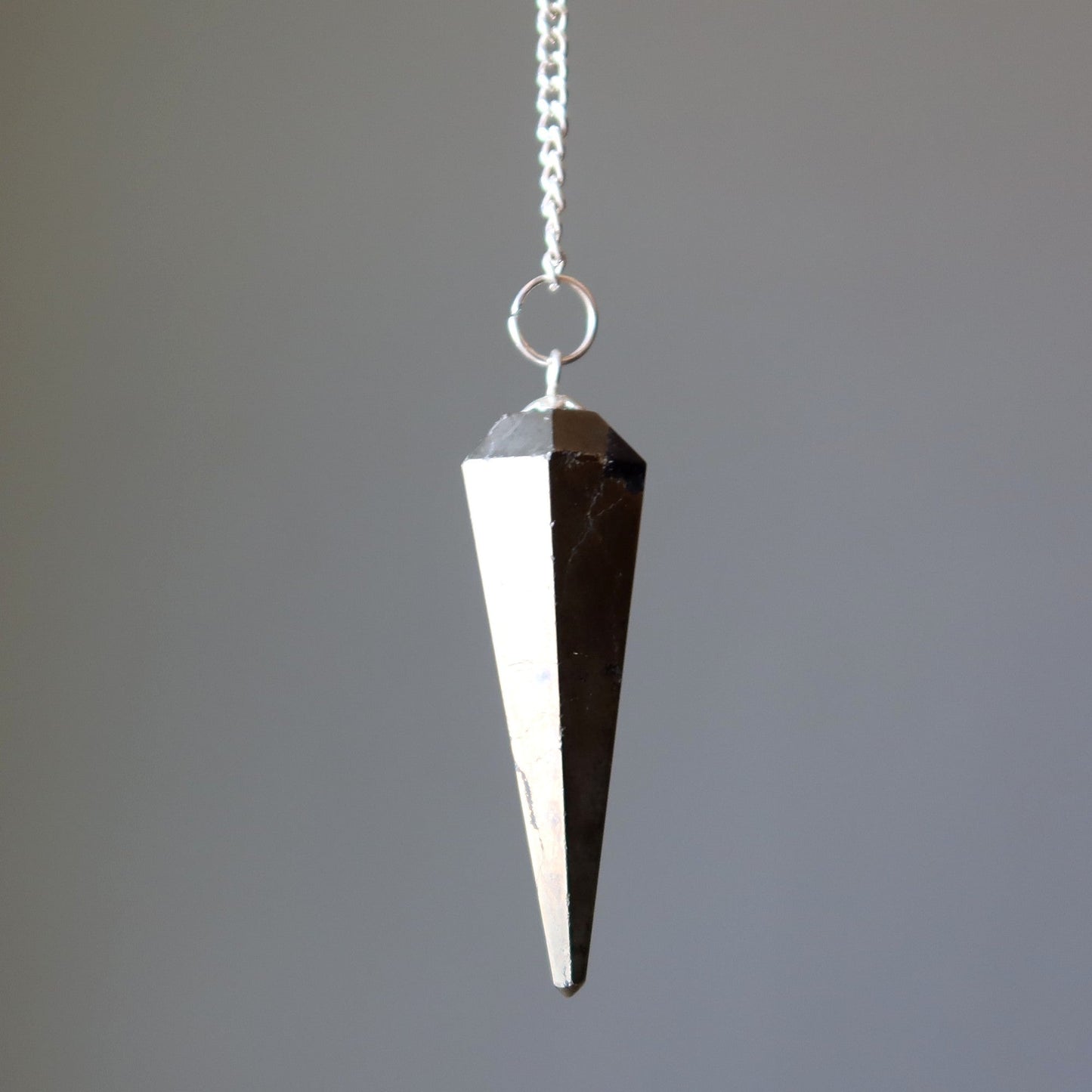 Apache Gold Pendulum | Chalcopyrite Crystal Dowsing Tool – Pendulums