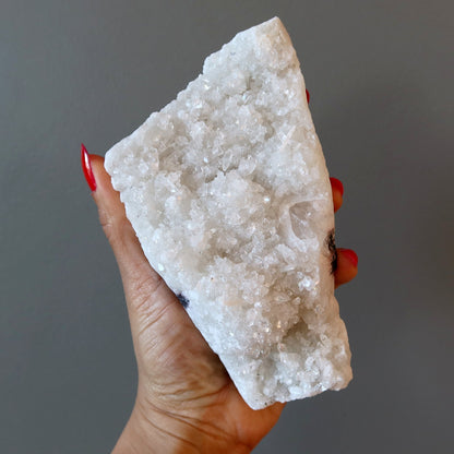 White Apophyllite Crystal Cluster | Natural Zeolite Healing Stone – Clusters