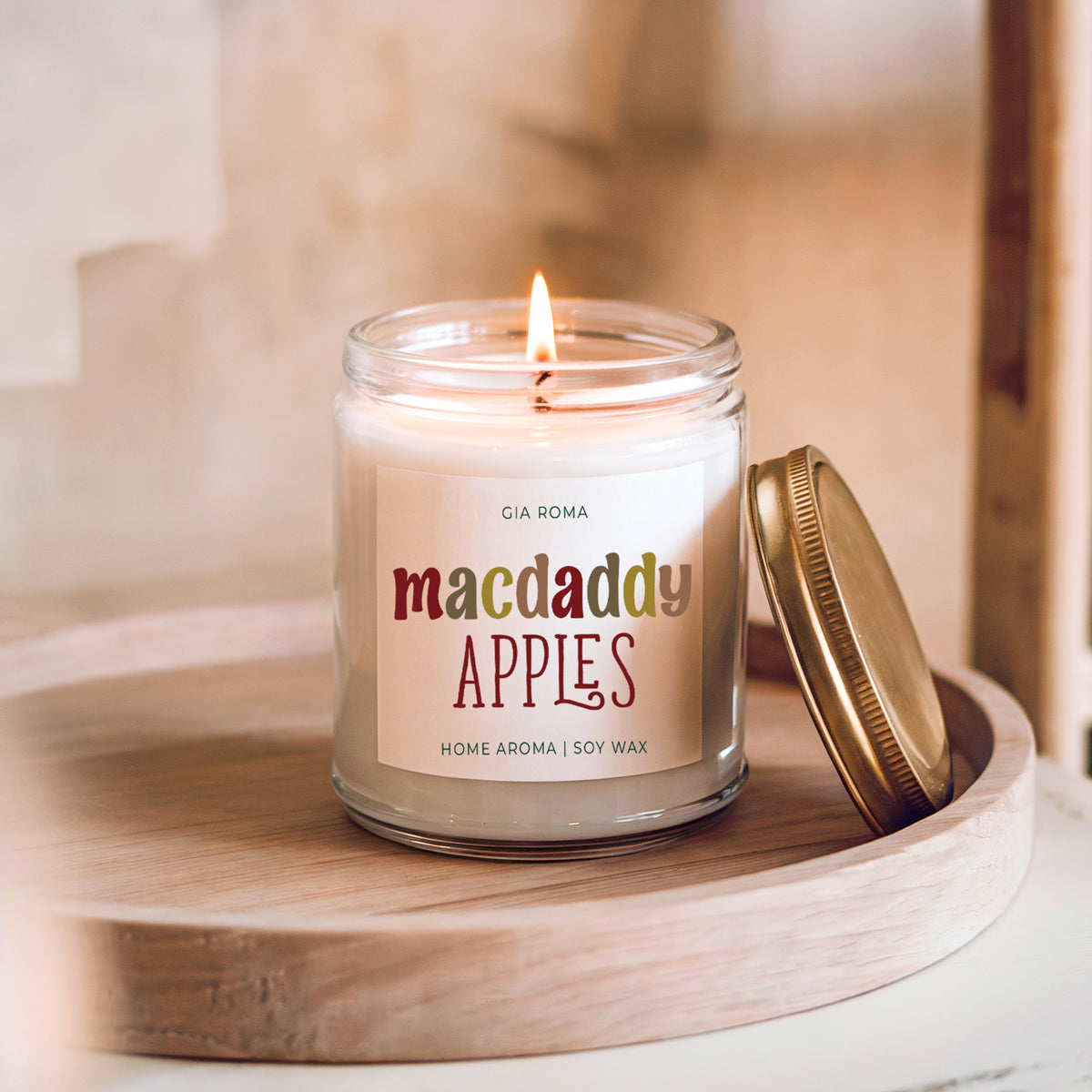 Mac Apple Candle