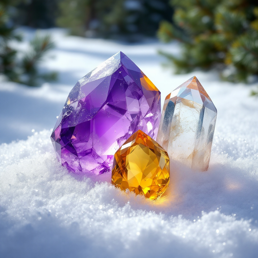 Arctic Winds Crystal-Enhanced Reed Oil Diffuser, 100ml