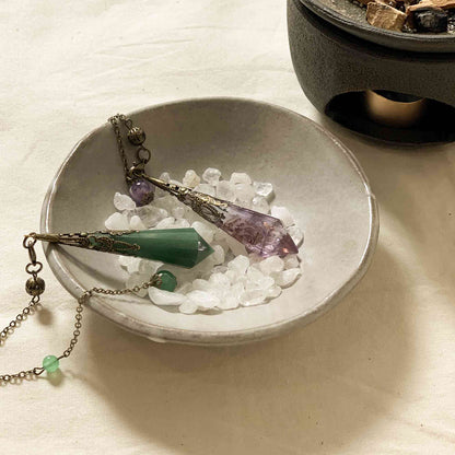 Aventurine Crystal Divination Pendulum