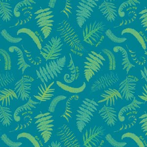 BULK ROLL Beeswax Wrap - Fern Print