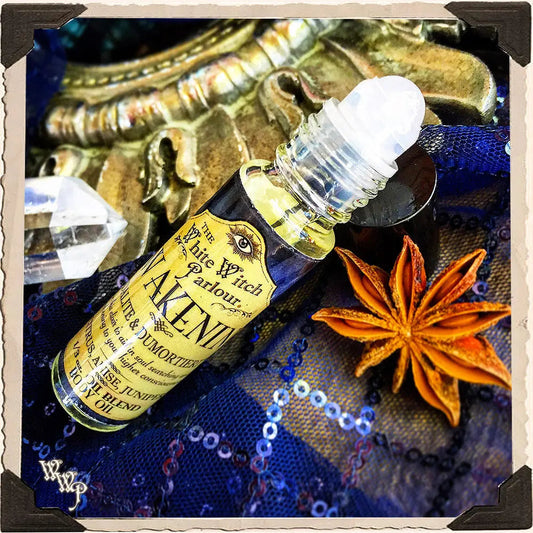 AWAKENING Elixir 1/3oz. BODY OIL Rollon. For Spiritual Growth & Finding Life Purpose. – 1 3 oz. ROLLON aromatherapy, perfume, oils