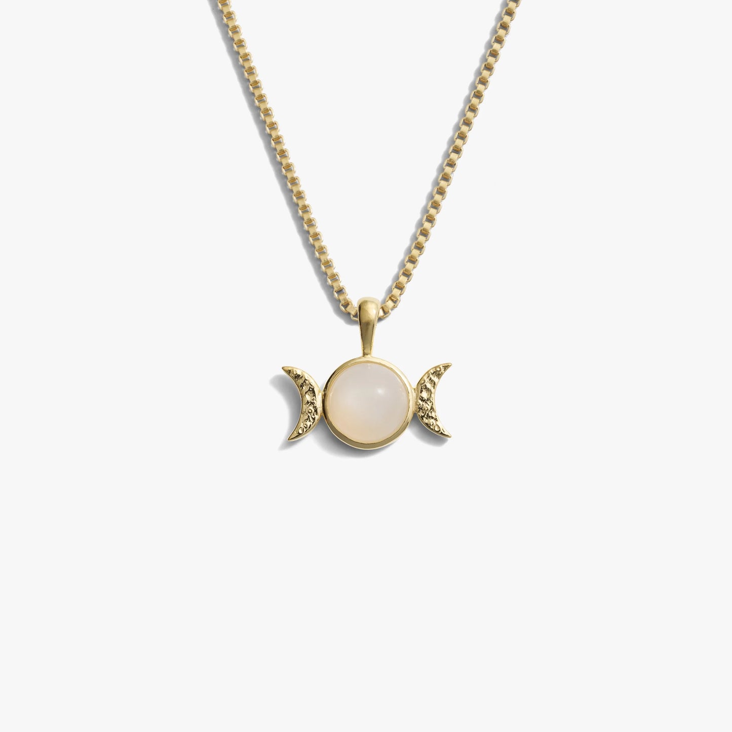 Mini Triple Moon Necklace – 14K Gold Vermeil Necklaces