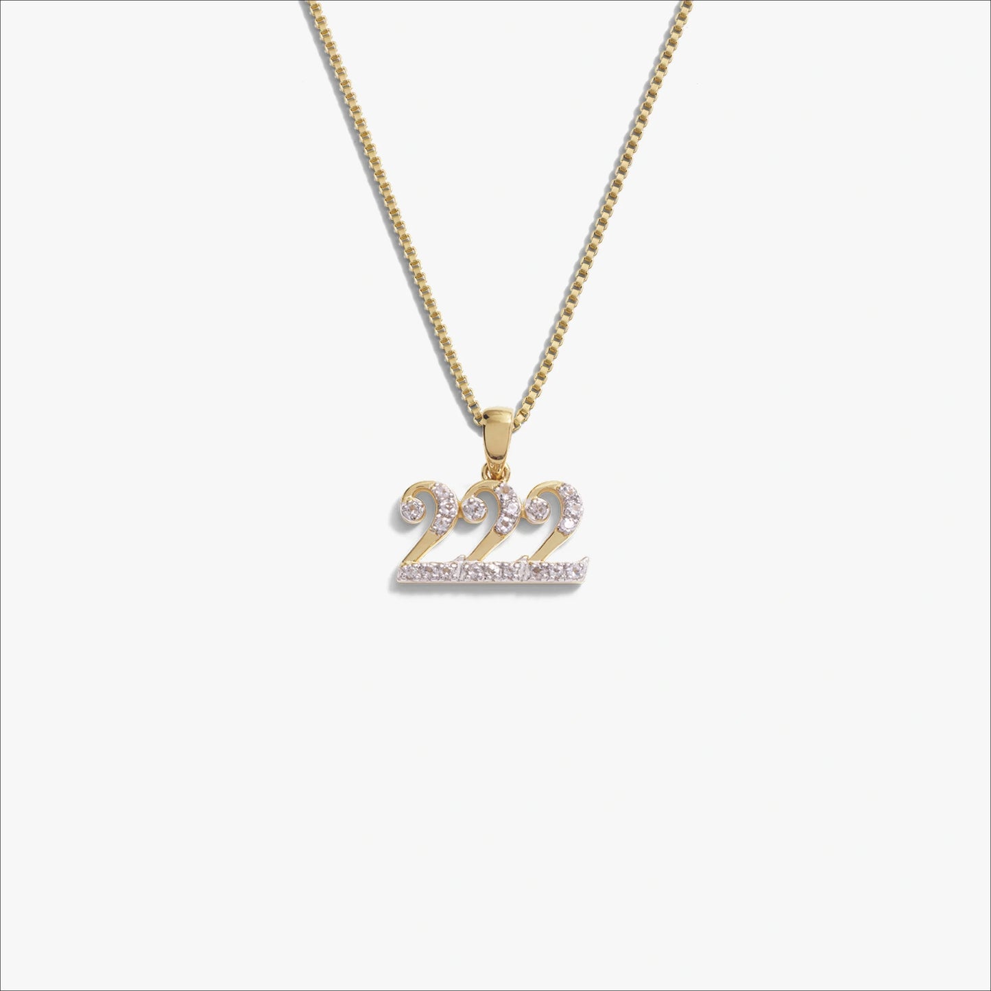 Angel Number Necklace – 222 Necklaces