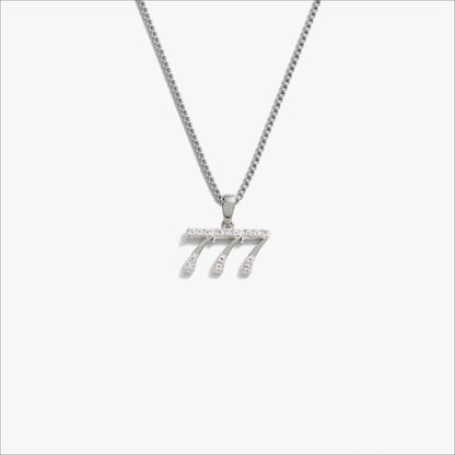 Angel Number Necklace – 925 Sterling Silver 777 Necklaces