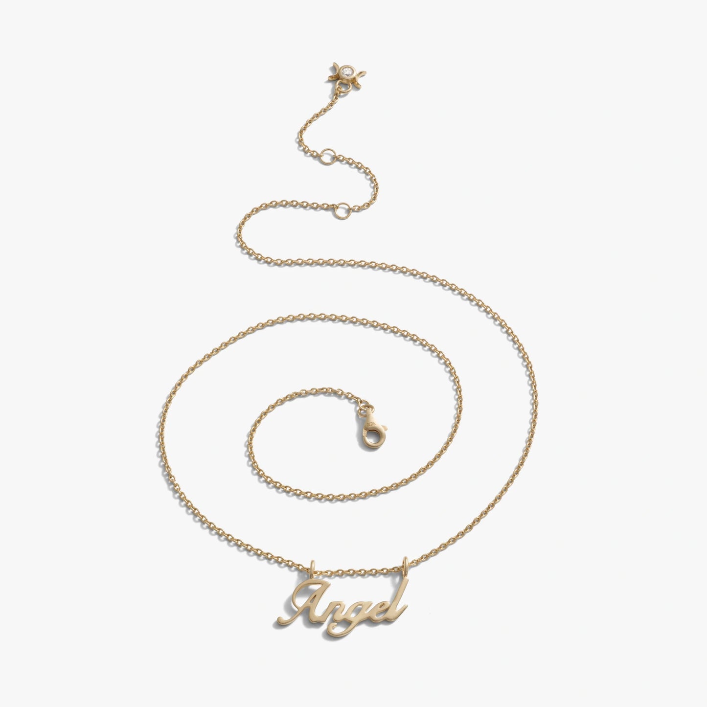 Angel Nameplate Necklace – Necklaces
