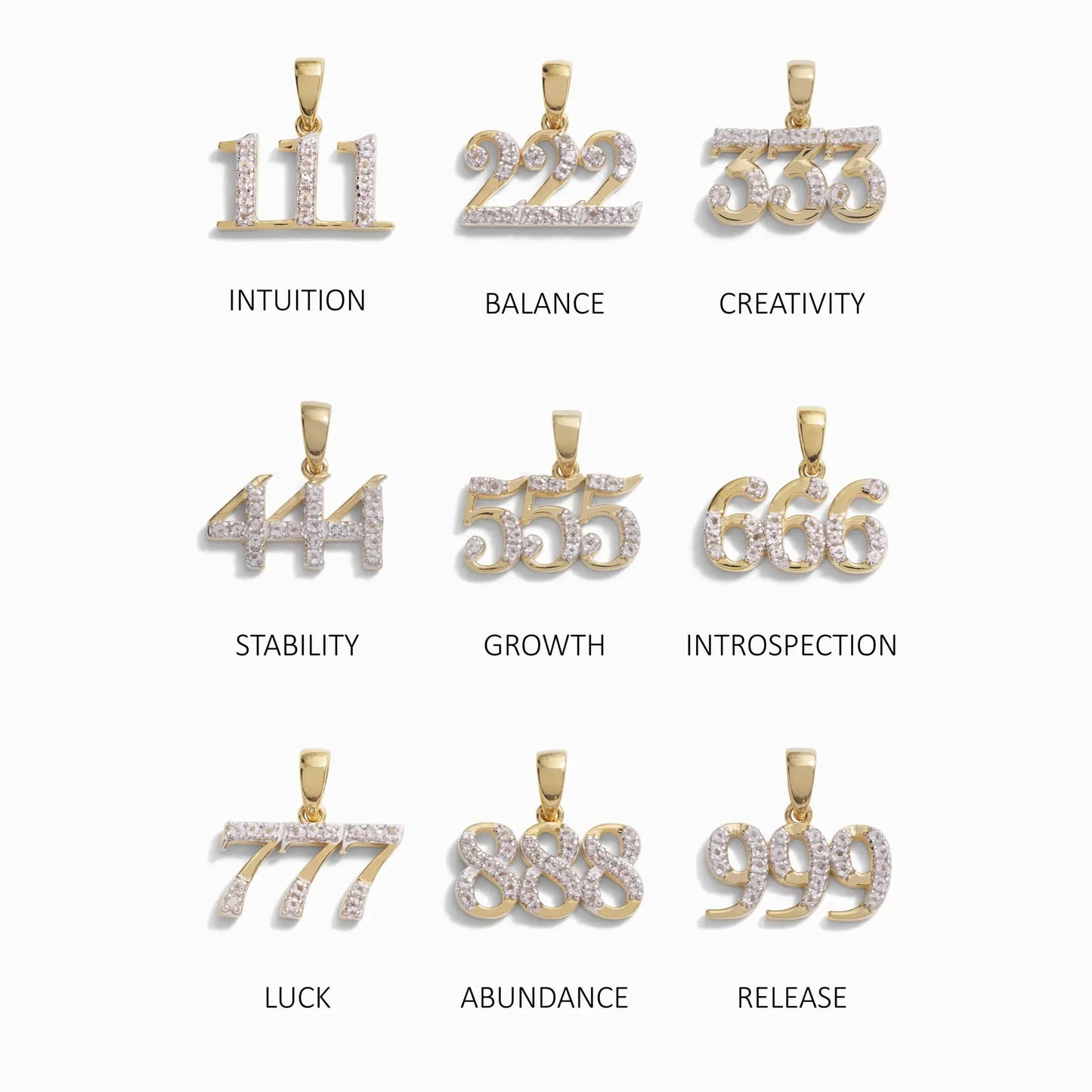 Angel Number Necklace – Necklaces