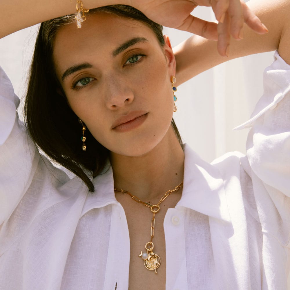 Mini Triple Moon Necklace – Necklaces