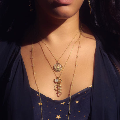 Mini Triple Moon Necklace – Necklaces