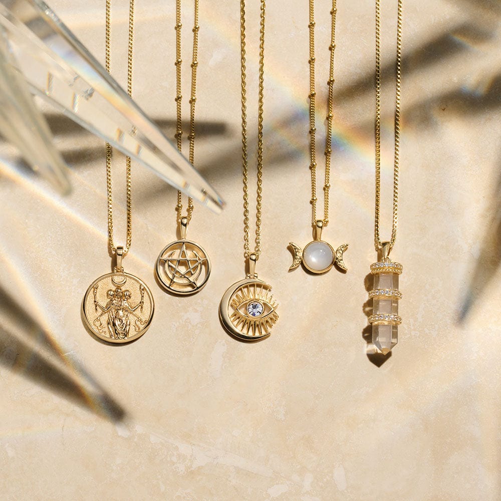 Mini Triple Moon Necklace – Necklaces