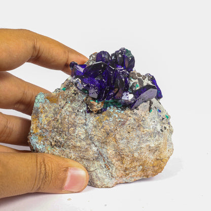 Azurite-malachite Natural Mineral Specimen –