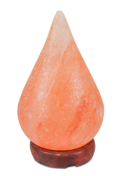 Tear Drop Shape Salt Lamp 8"