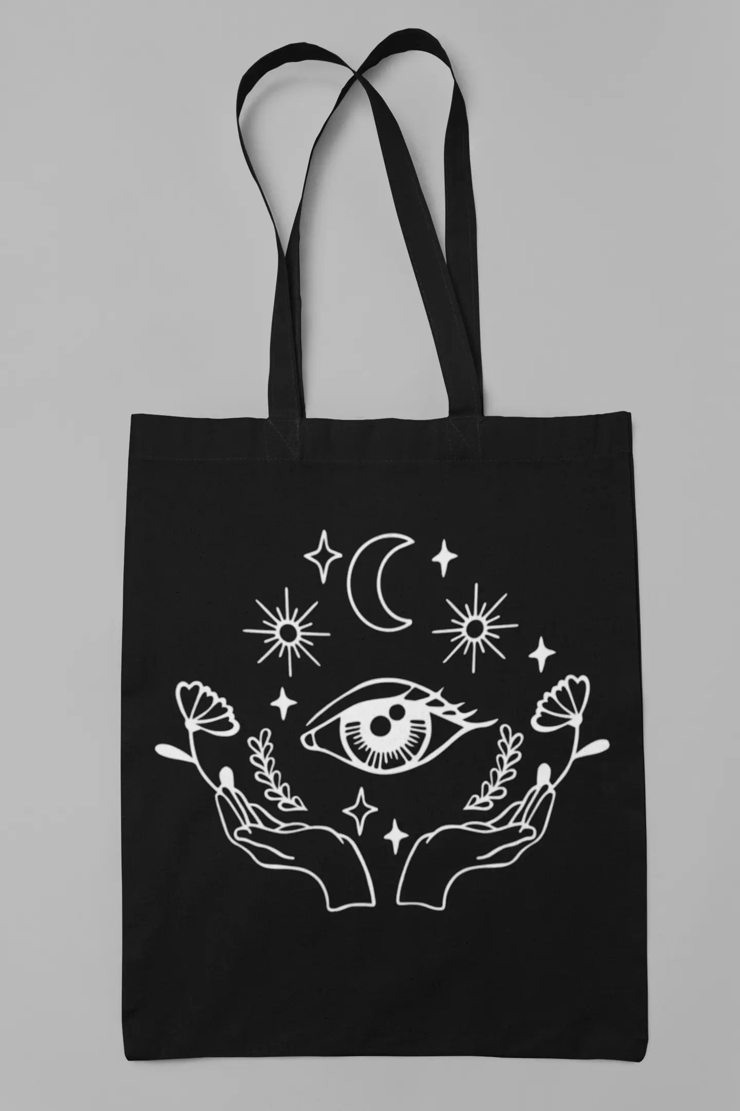 Gothic Alt Witchy Book Bag, Mystic Third Eye –