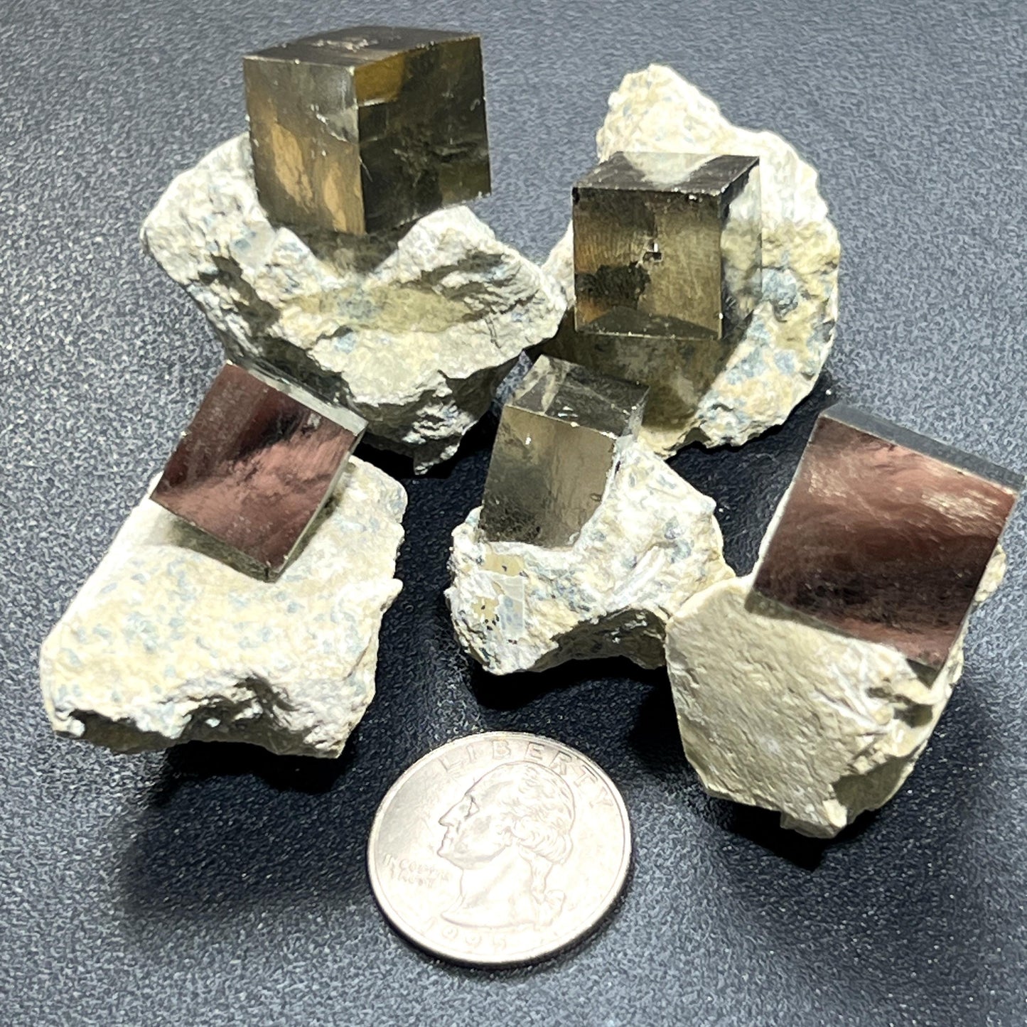 Golden Iron Pyrite Crystal Cubes In Rough Raw Matrix Wholesale – Home & Living > Home Decor > Home Accents > Rocks & Geodes