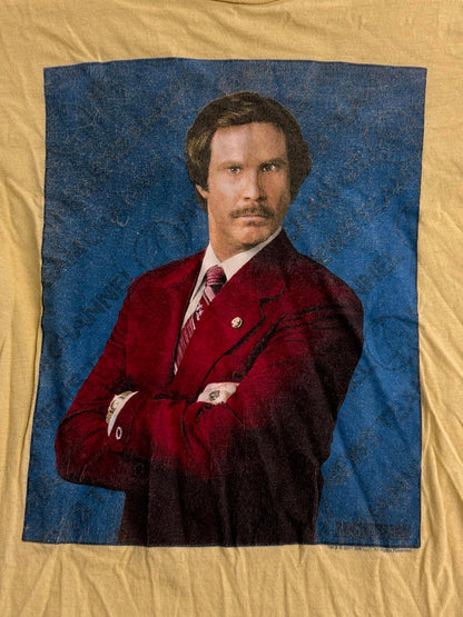Vintage Anchorman Ron Burgundy T-Shirt | Medium – Men's T-shirts