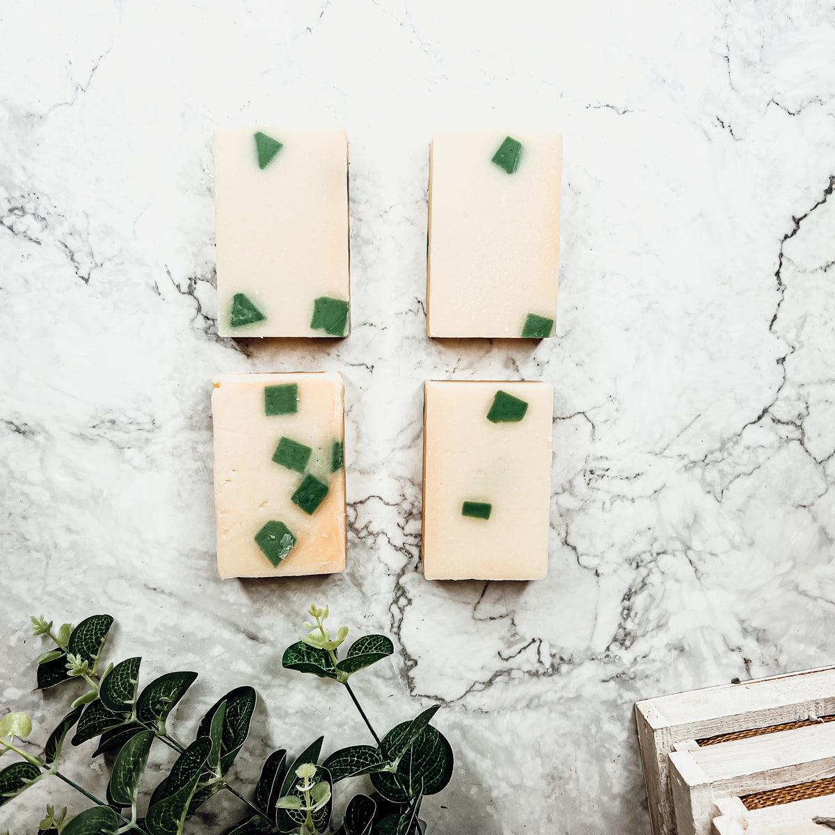 Avocado-Olive-Sunflower-Lemon - handmade soap