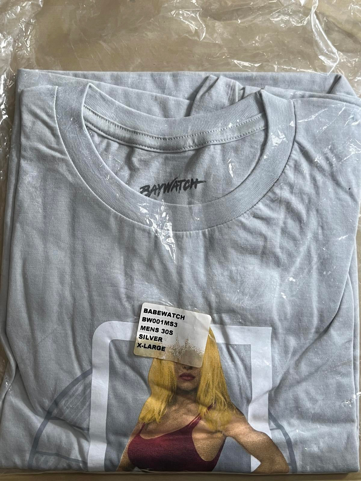 Baywatch TV Shirt - Pamela Anderson Babewatch T-Shirt XL –