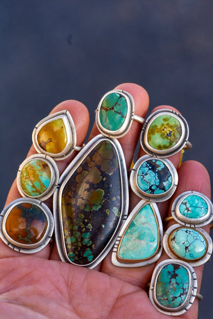 BAD MAMA JAMA TURQUOISE RING