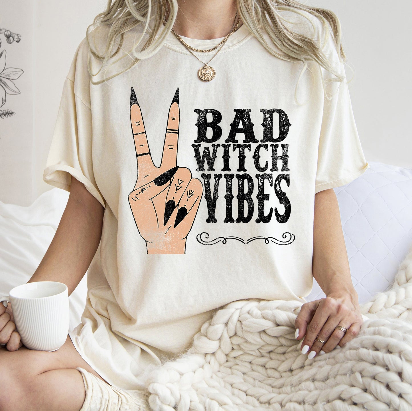 Bad Witch Vibes - Comfort Colors Tshirt
