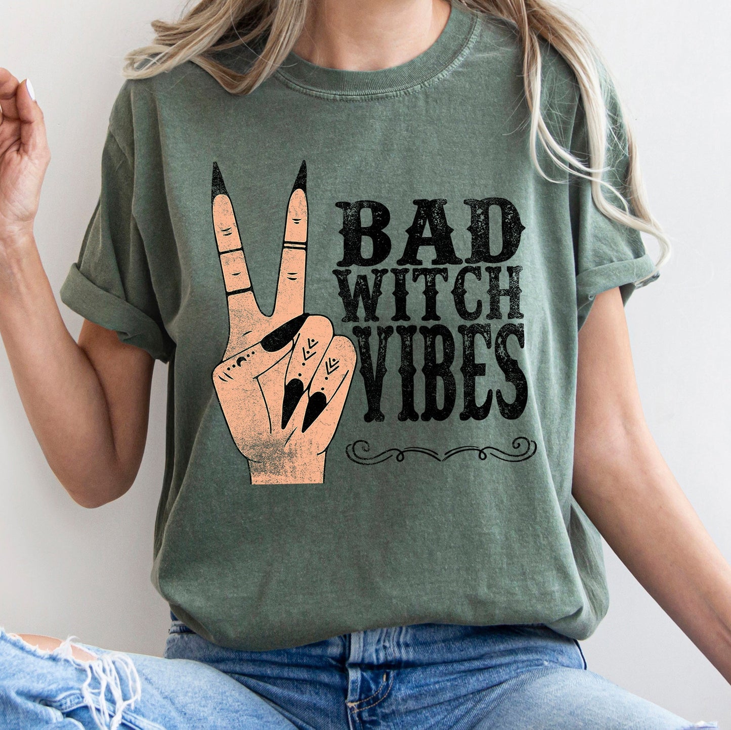 Bad Witch Vibes - Comfort Colors Tshirt