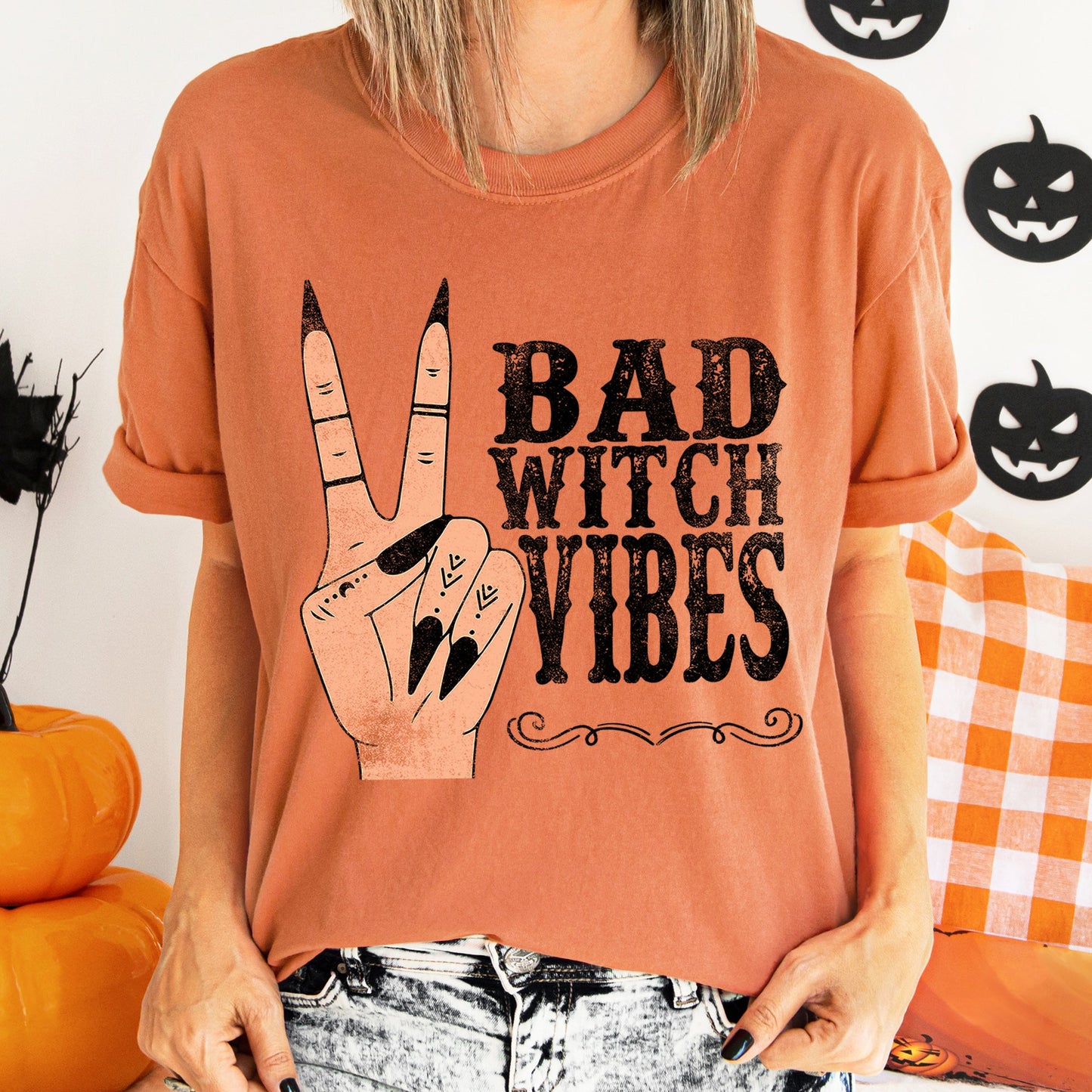 Bad Witch Vibes - Comfort Colors Tshirt