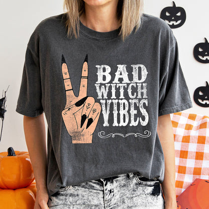 Bad Witch Vibes Comfort Colors Tshirt