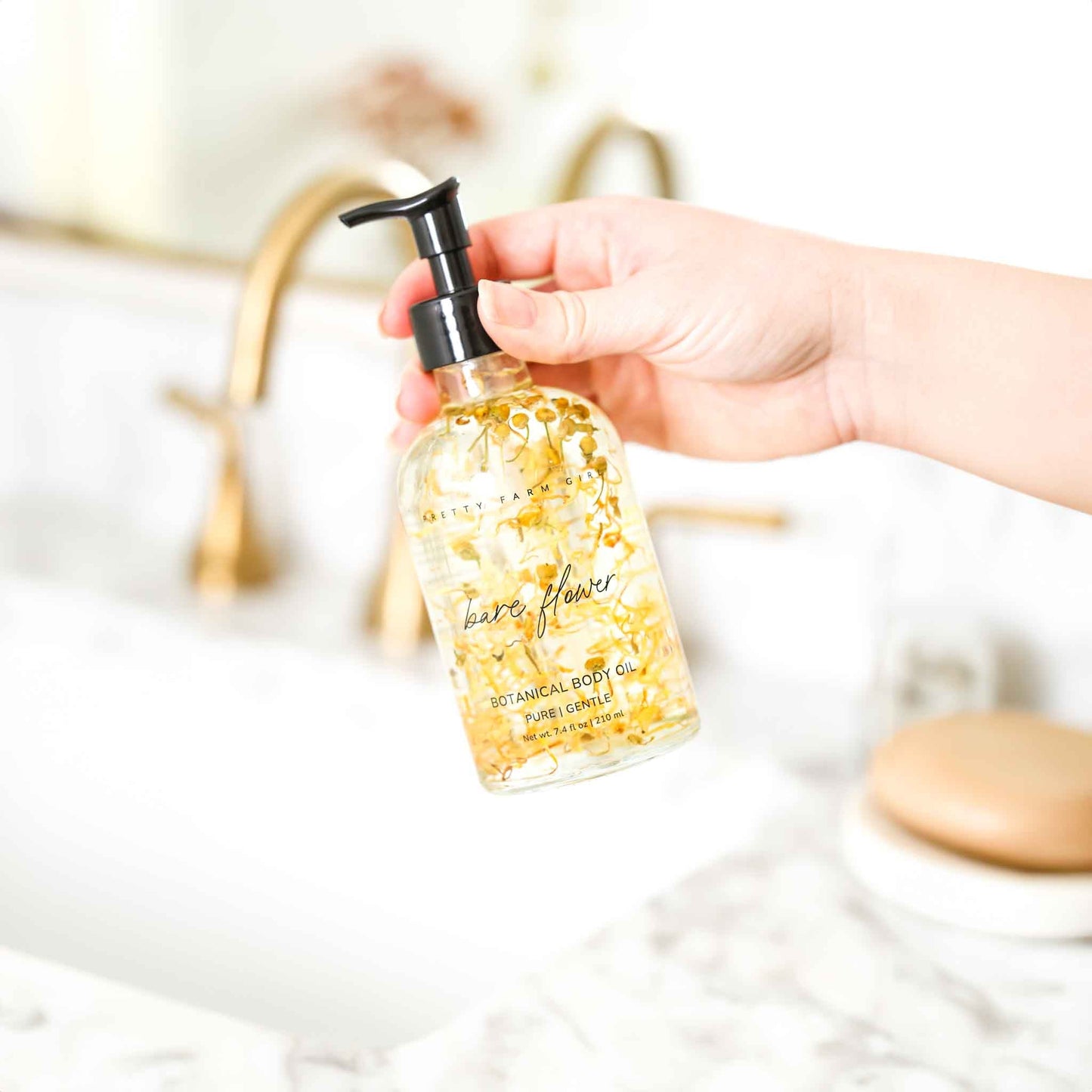 Bare Flower Natural Fragrance Free Body Oil - Best for Sensitive Skin – Health & Beauty