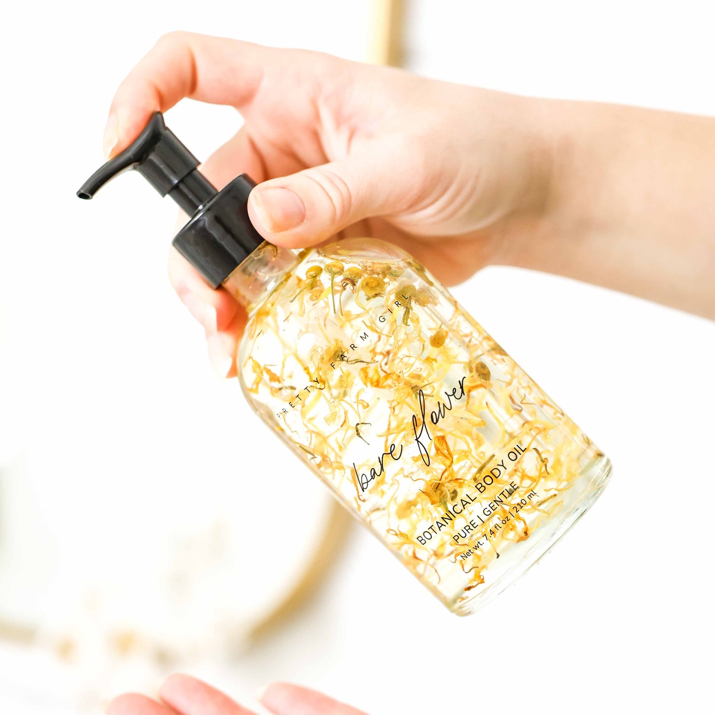 Bare Flower Natural Fragrance Free Body Oil - Best for Sensitive Skin – Health & Beauty