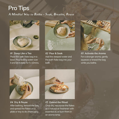 Sugi Japanese Bath Flakes