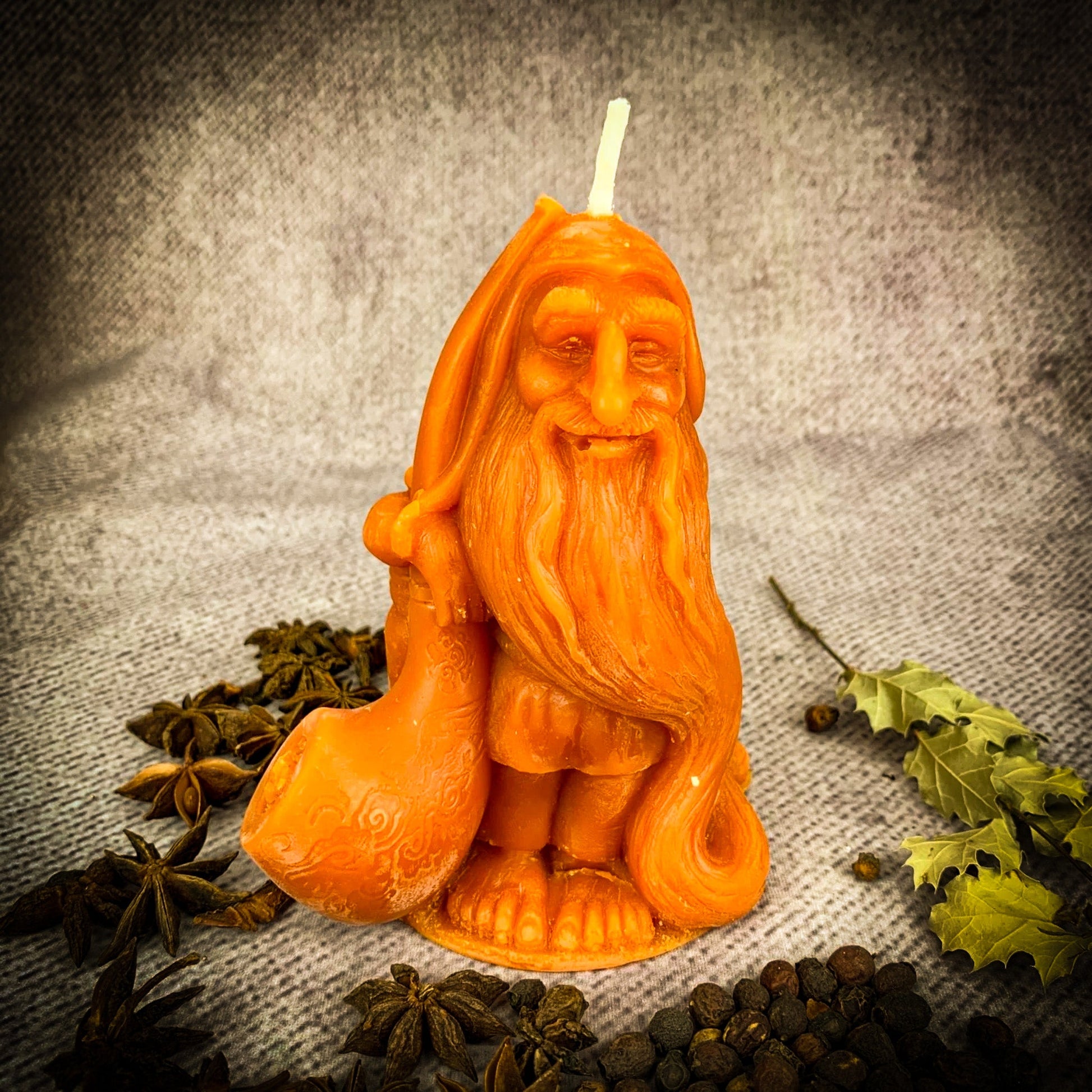 Domovyk House Blessing Candle Spell Kit – Orange (Road Opener) Candle Spell Kit