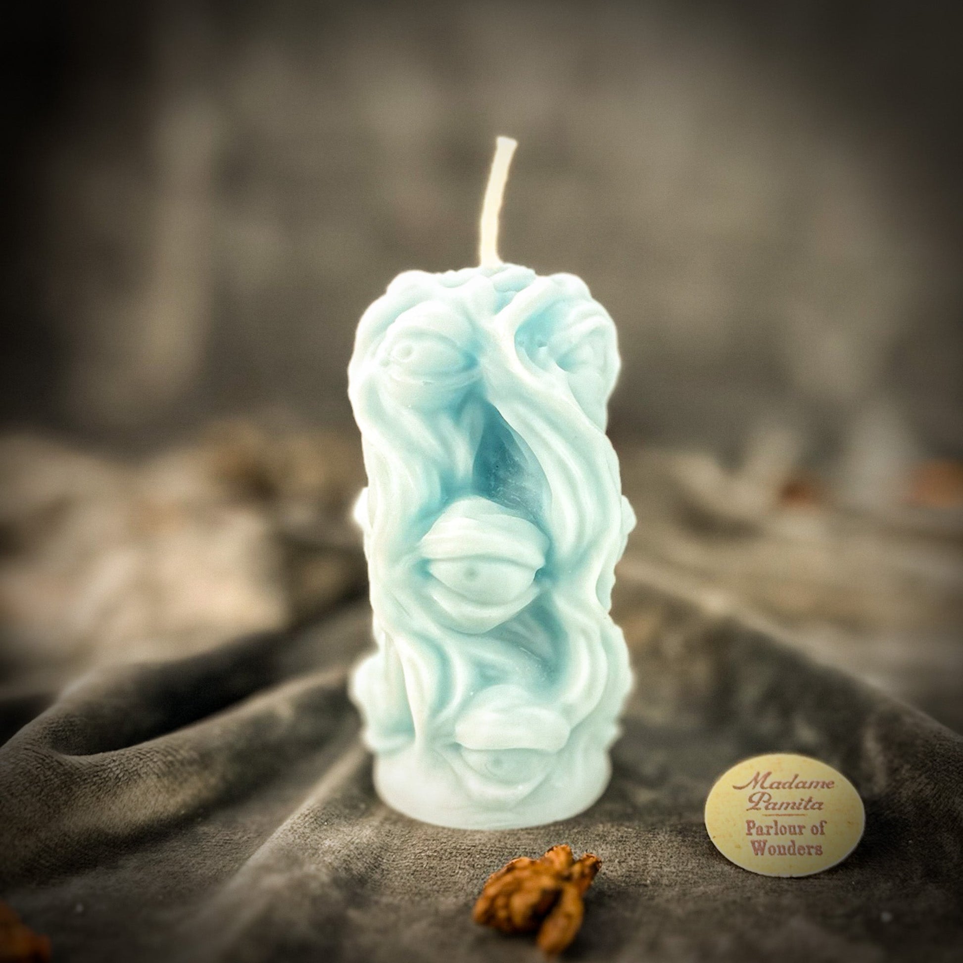 Evil Eye Protection Candle Spell Kit - Ward Off Negativity & Defend Your Energy – Blue (Communication) Candle Spell Kit